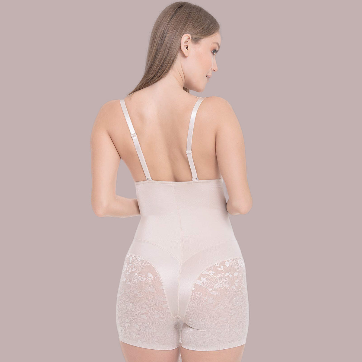 FAJA BOXER CINTURA ALTA CON TIRANTES