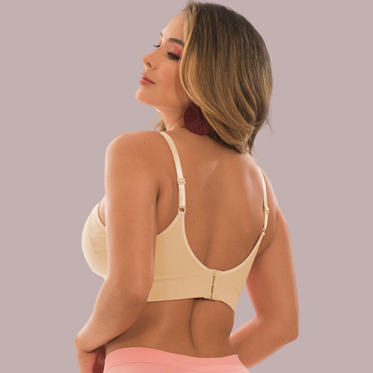 KIT DE 2 TOP SIN COSTURAS CON COPAS REMOVIBLES