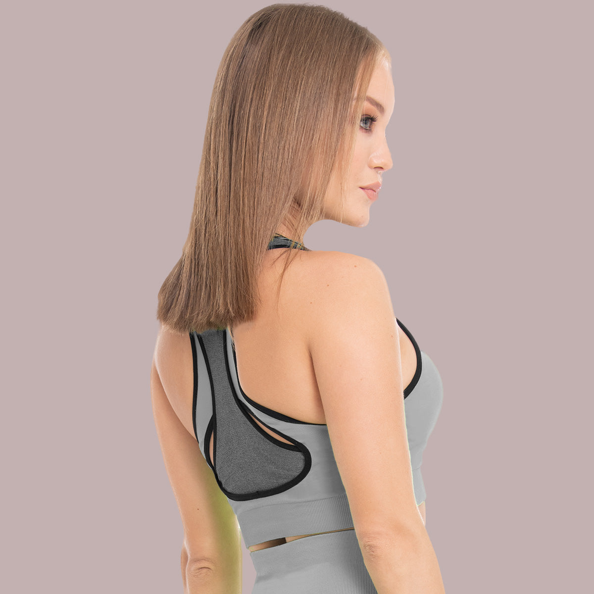 TOP DEPORTIVO SIN COSTURAS REVERSIBLE