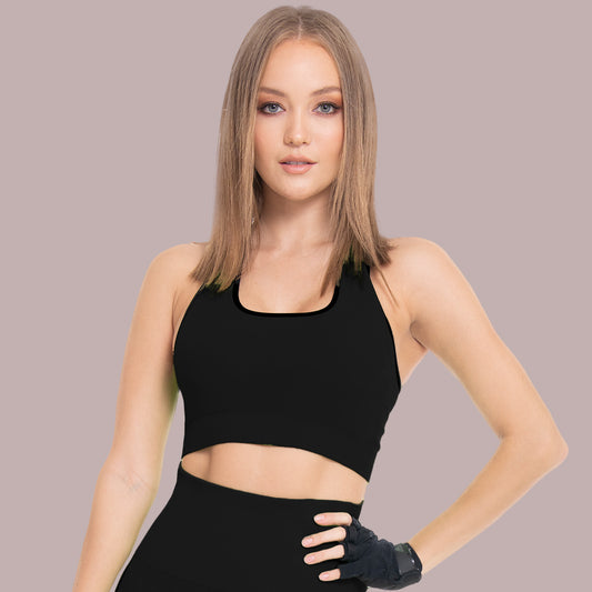 TOP DEPORTIVO SIN COSTURAS REVERSIBLE