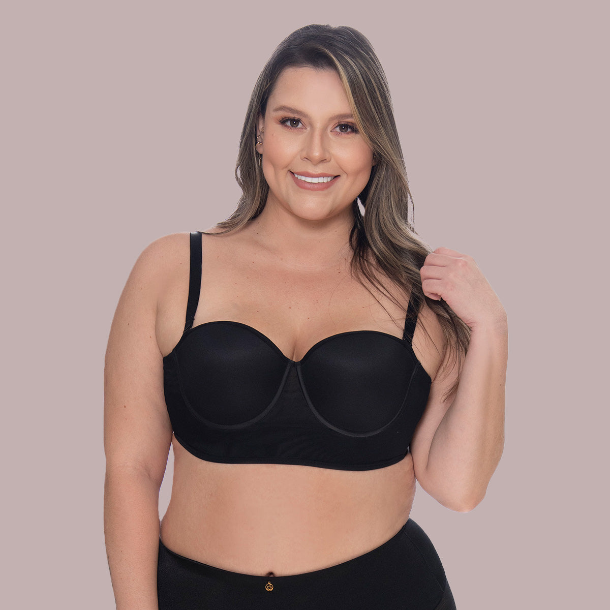 BRASSIER STRAPLESS PARA BUSTO PESADO