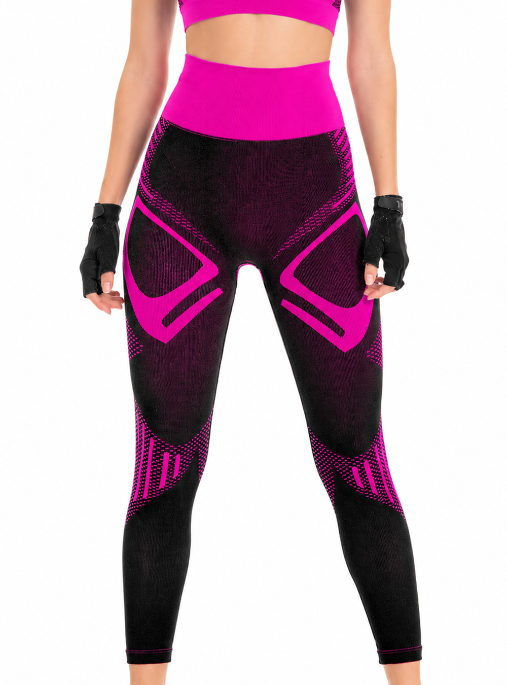 LEGGINGS DEPORTIVOS SEAMLESS CON TECNOLOGÍA 3D