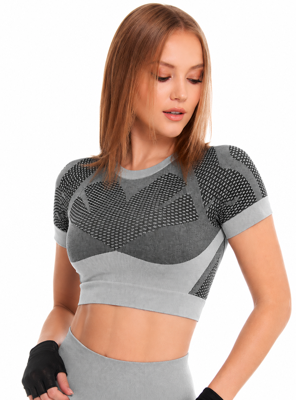 CROP TOP DEPORTIVO SIN COSTURAS