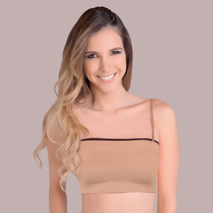 TOP STRAPLESS REVERSIBLE